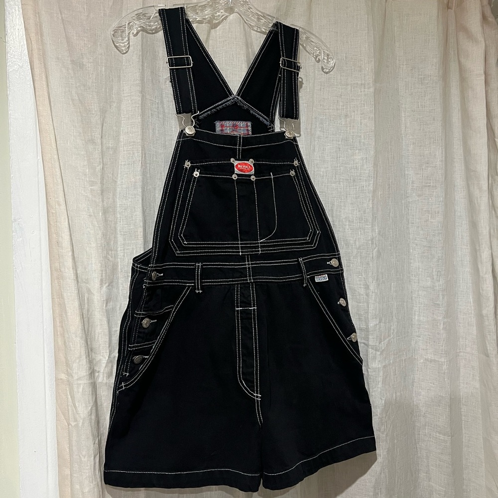 Urban Outfitters Revolt Jeans Renewal Vintage Overalls Shortall